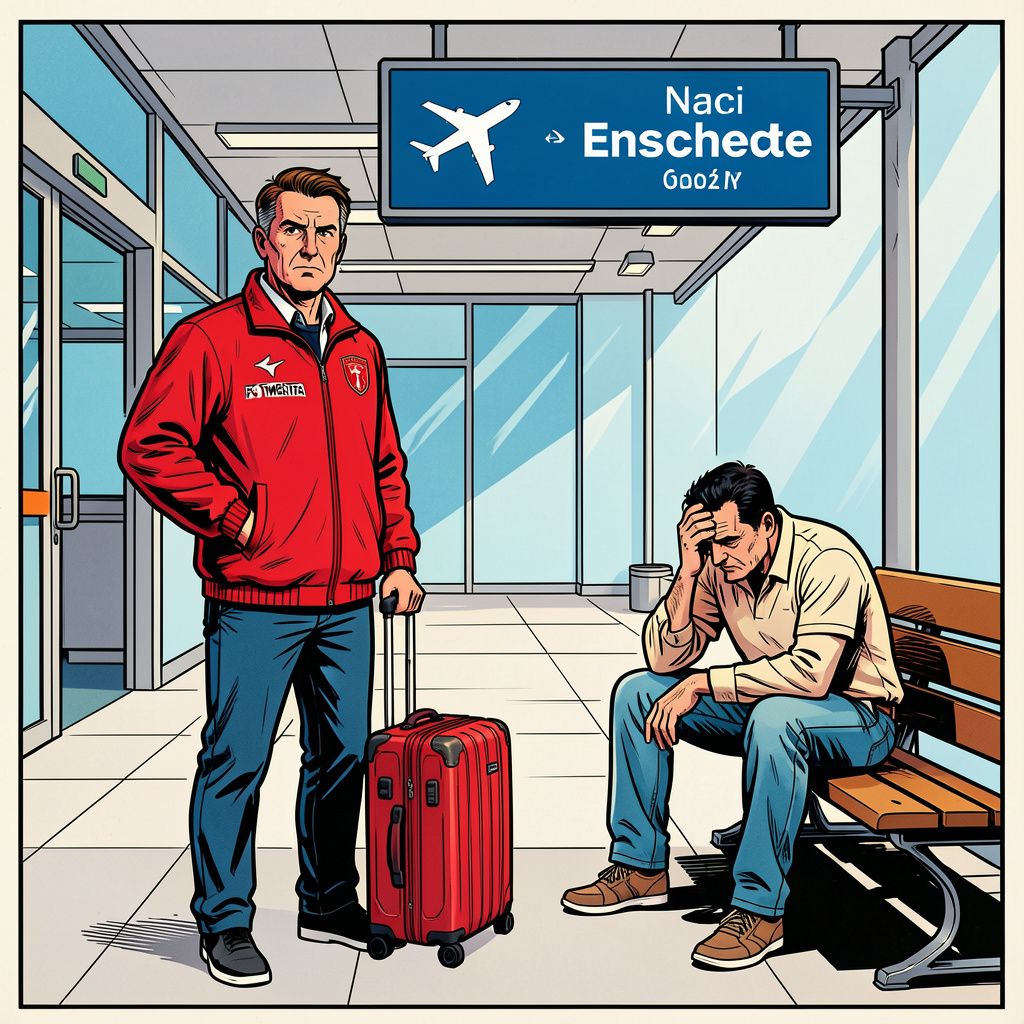FC Twente-trainer John van den Brom laat Naci Ünüvar thuis voor het Europese duel in Gibraltar.
