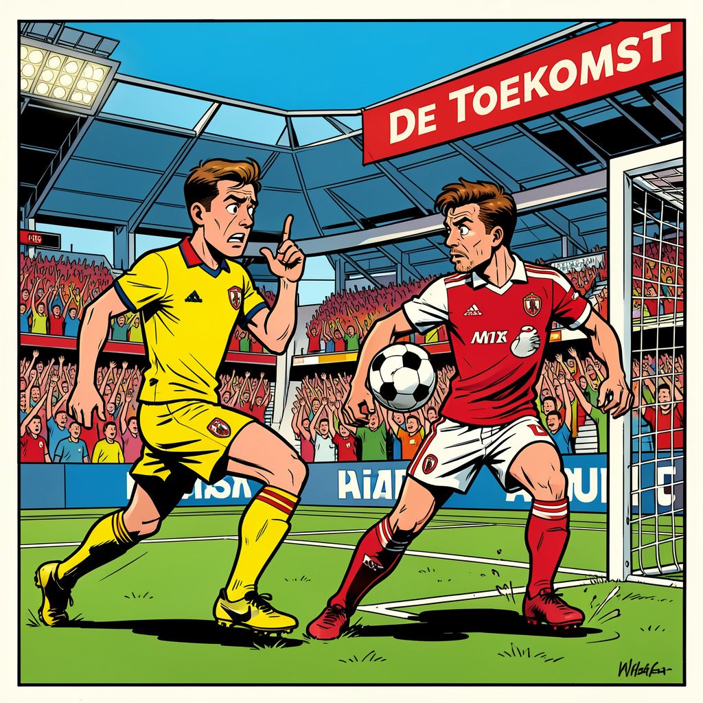 Ajax verliest weer van FC Twente door spectaculaire goal van Weidmann