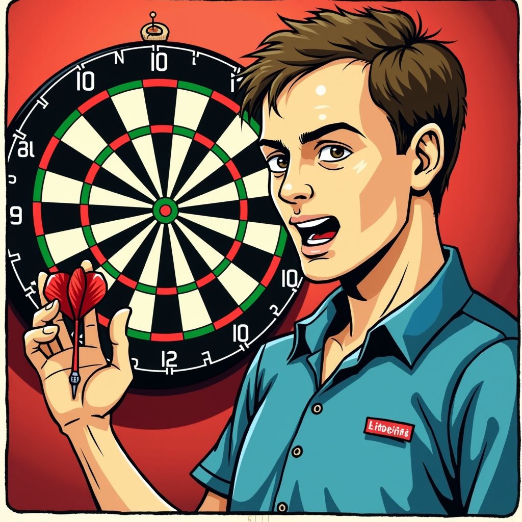 De 17-jarige Luke Littler wint opnieuw van Michael van Gerwen in Berlijn