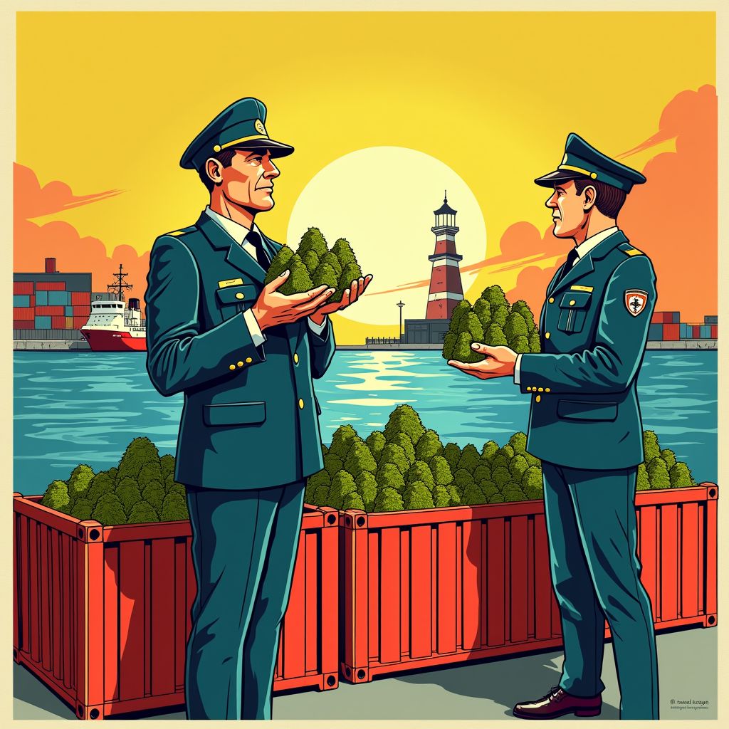 Nederlandse douane onderschept vier keer meer wiet dan vorig jaar