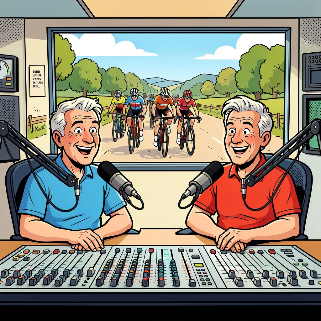 André van Duin maakt na 41 jaar een legendarische comeback bij Radio Tour de France.