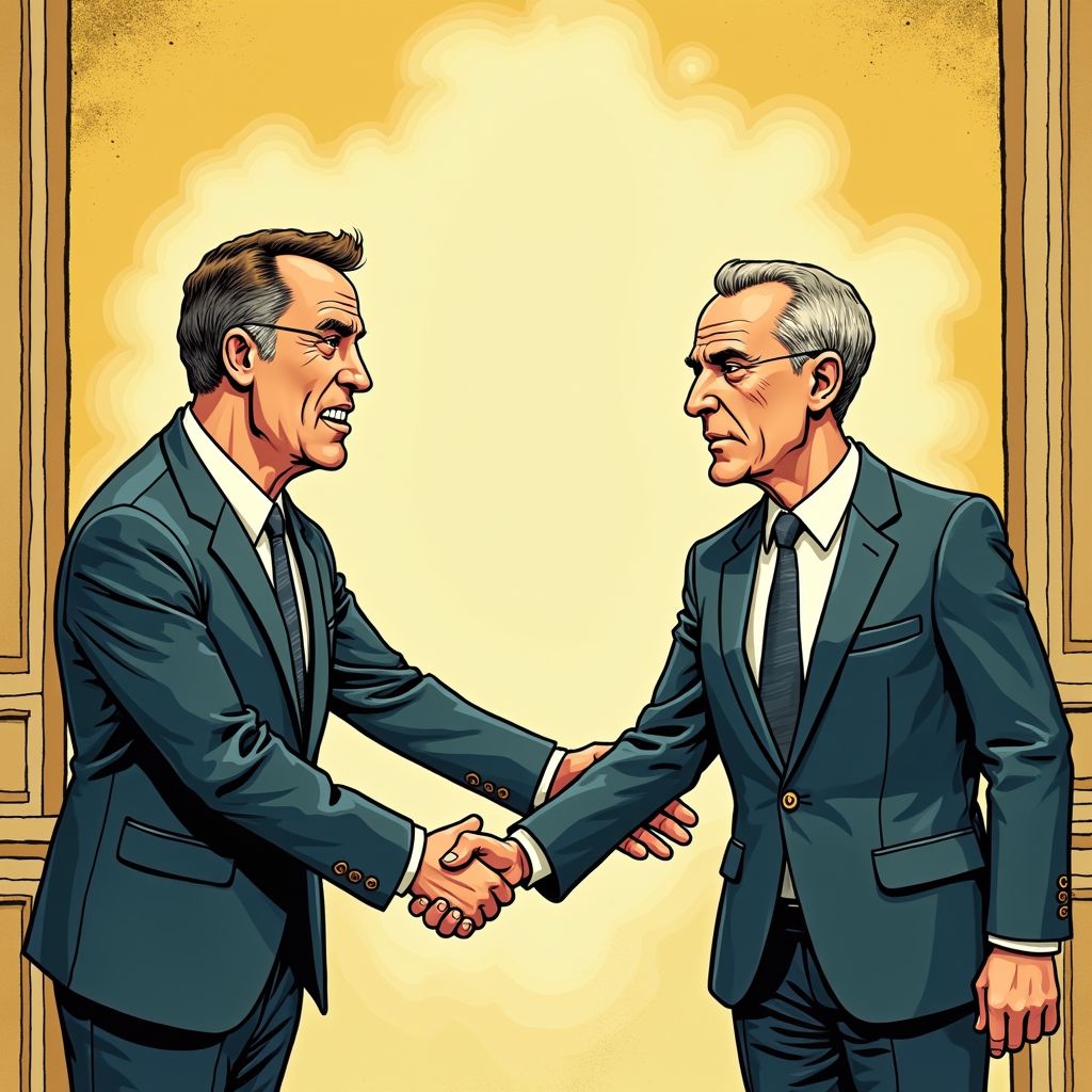 VVD-leider Yesilgöz duwt buitenlandminister opzij tijdens bezoek aan Zelensky