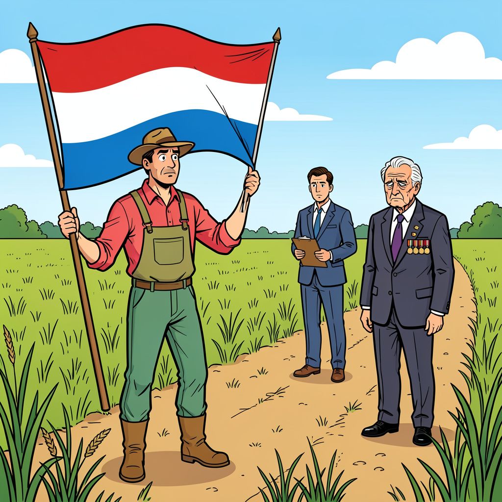 De omgekeerde vlaggen zijn terug langs de weg en overheden worstelen met de aanpak ervan.