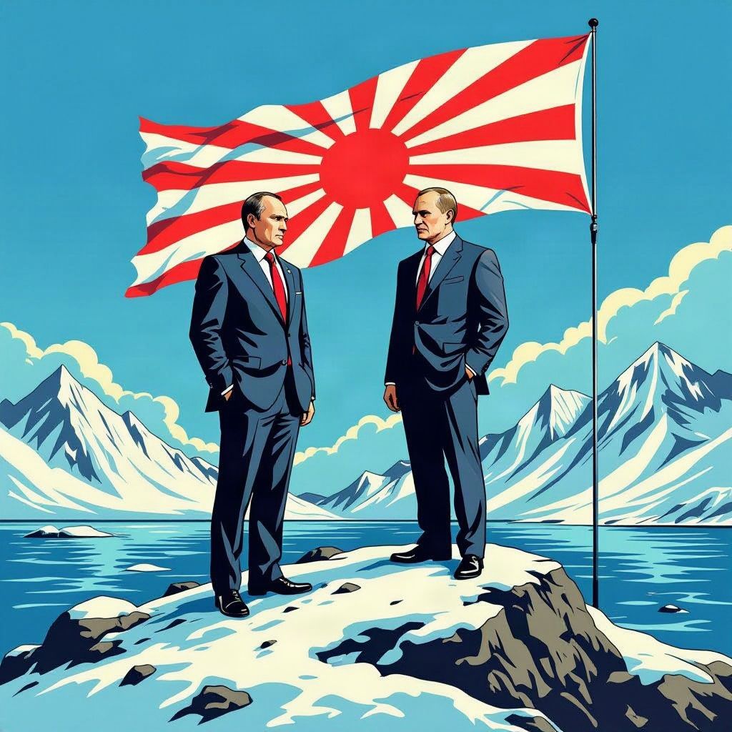 Poetin provoceert Japan met een historisch bezoek aan de omstreden Koerilen.