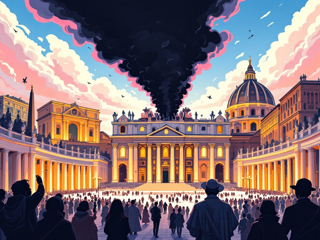 Spanning Stijgt in Vaticaanstad: Nieuwe Paus Laat Nog op Zich Wachten