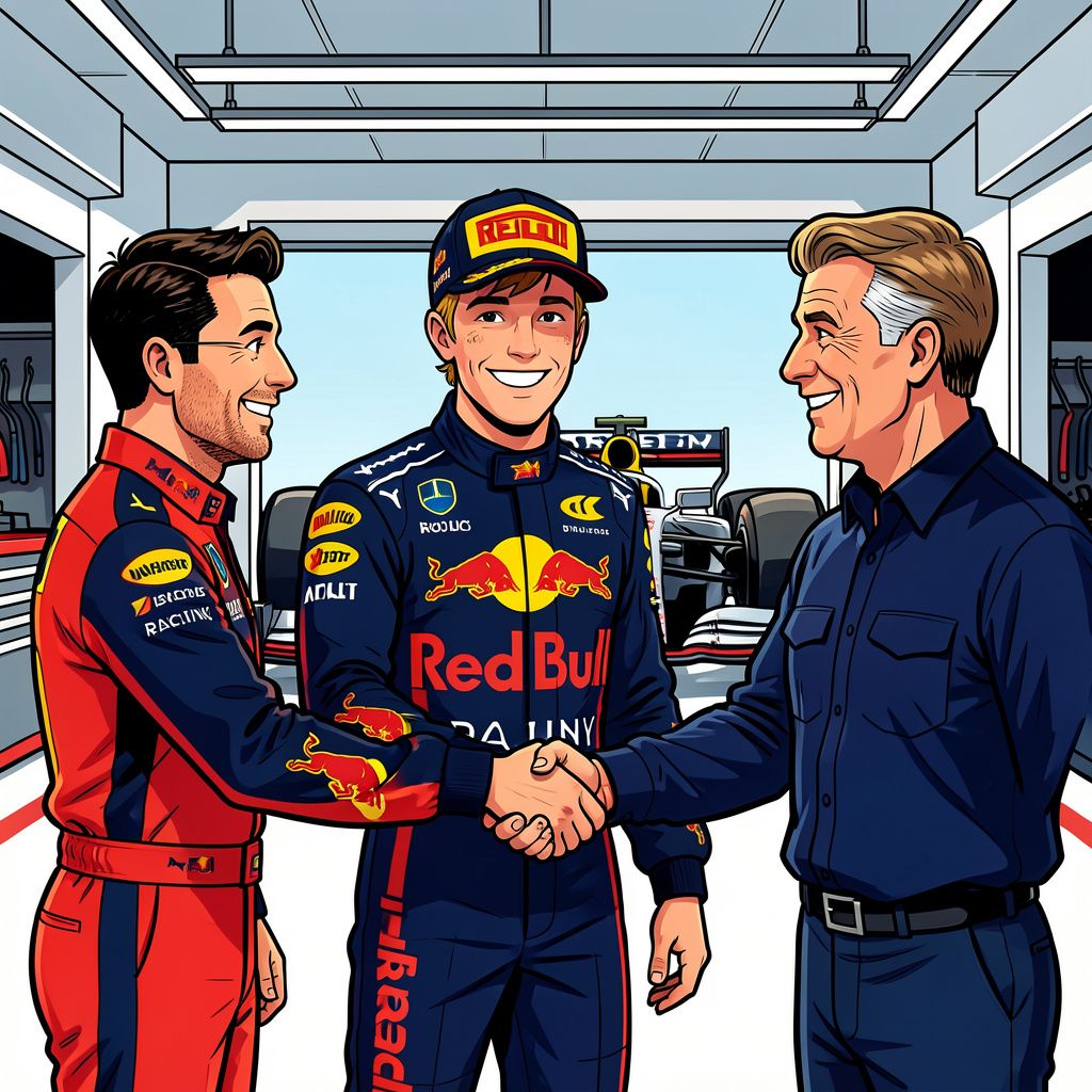 Max Verstappen blijft tot eind 2030 bij Red Bull Racing.