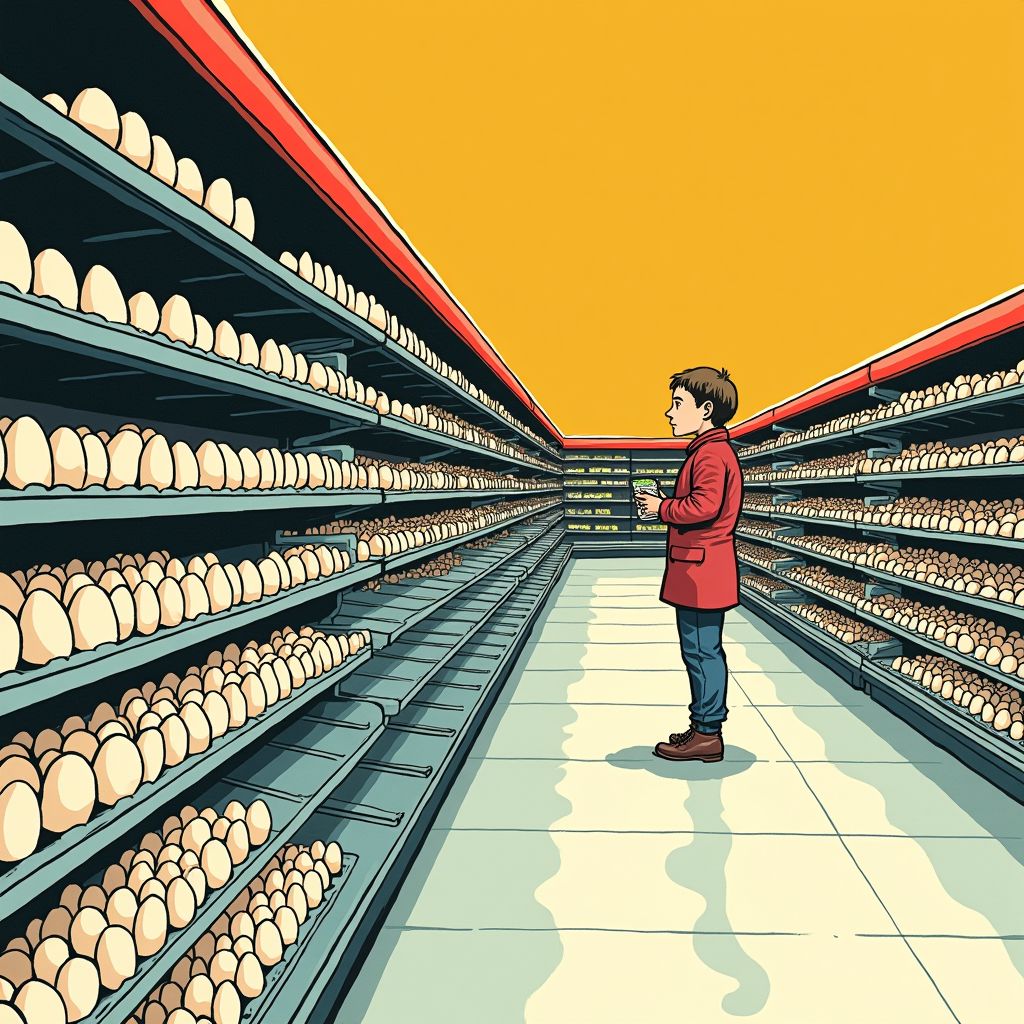 Nederlandse supermarkten kampen met eierschaarste door vogelgriep