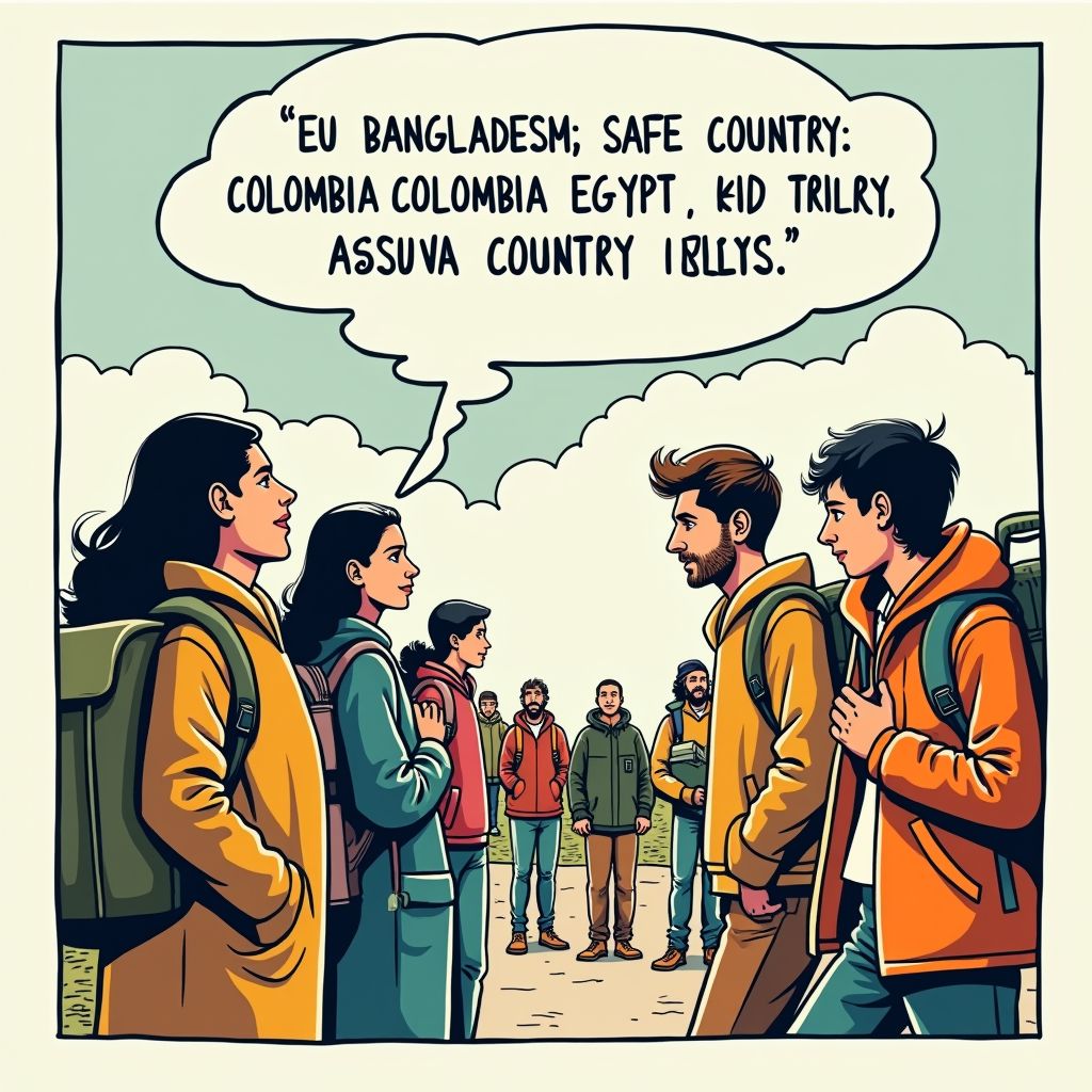 EU maakt eerste lijst van zeven veilige landen voor snellere asielafhandeling