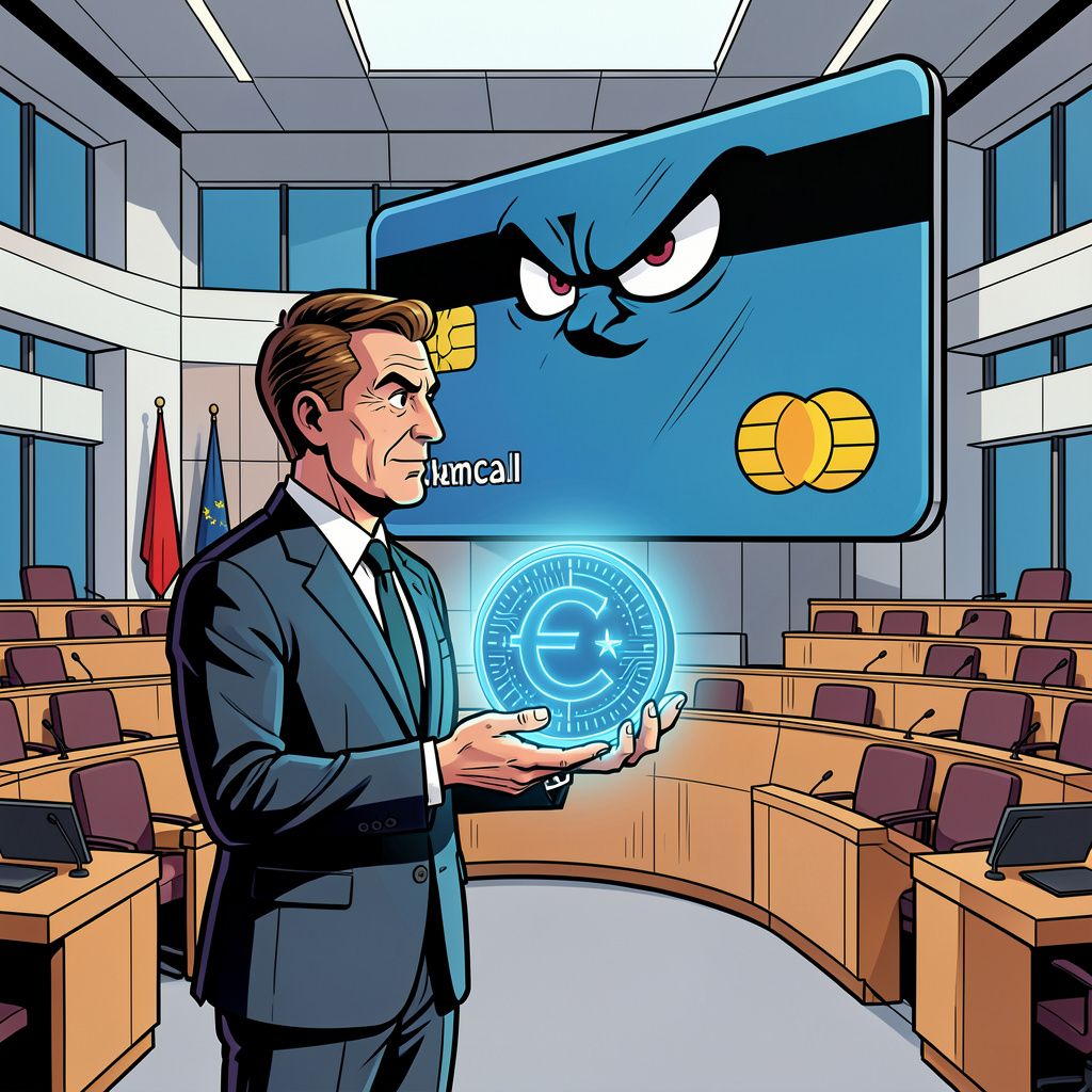 Europa start de jacht op Amerikaanse creditcards met een eigen digitale euro.