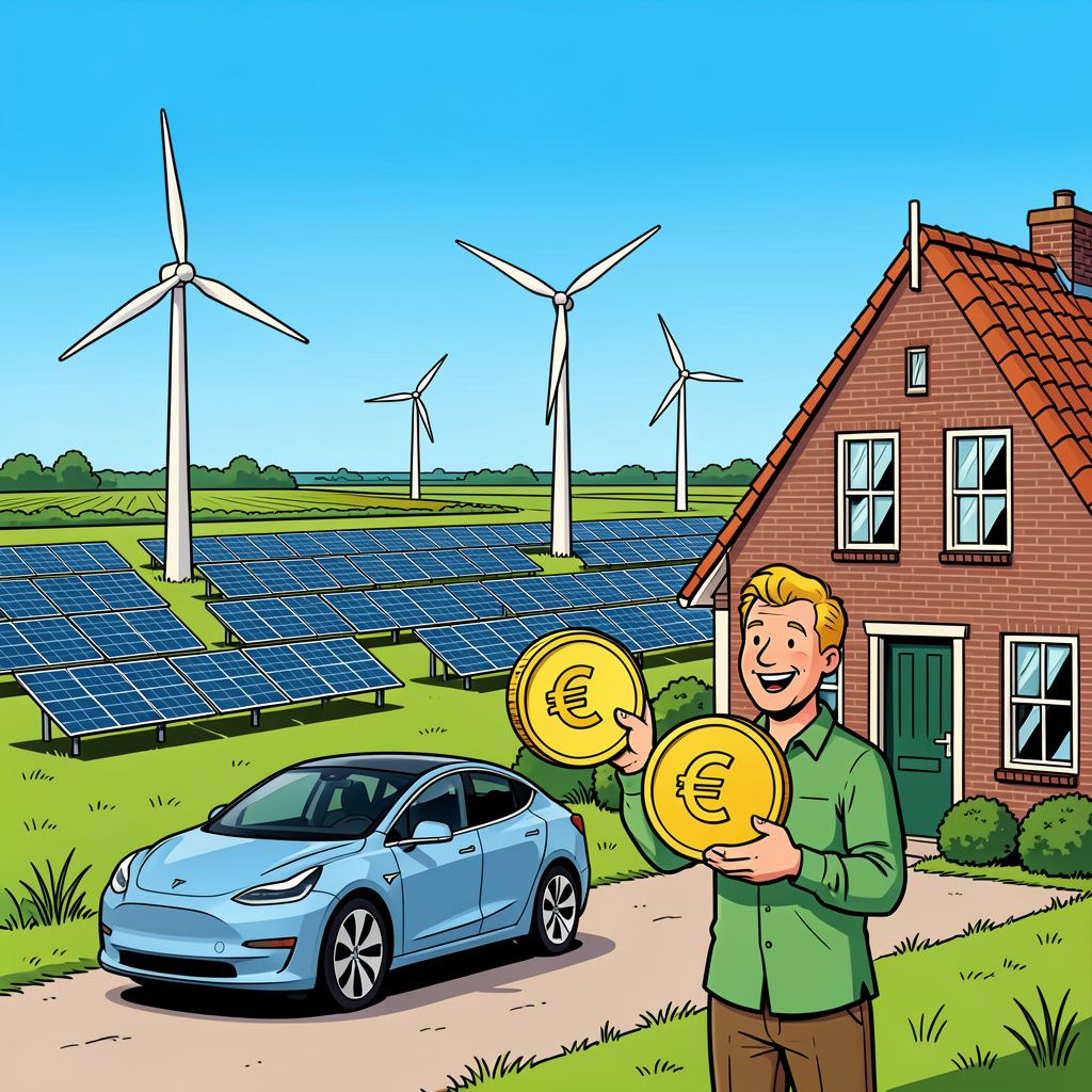 Nederland houdt miljarden euro's in eigen zak door simpelweg zelf groene stroom te maken.