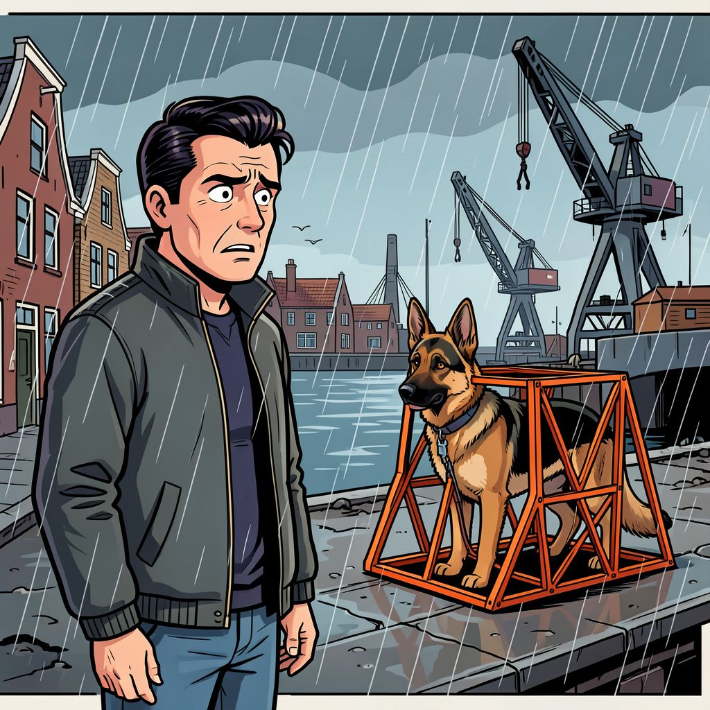 hoe een slimme vangkooi de vermiste politiehond king na twee weken eindelijk thuisbracht