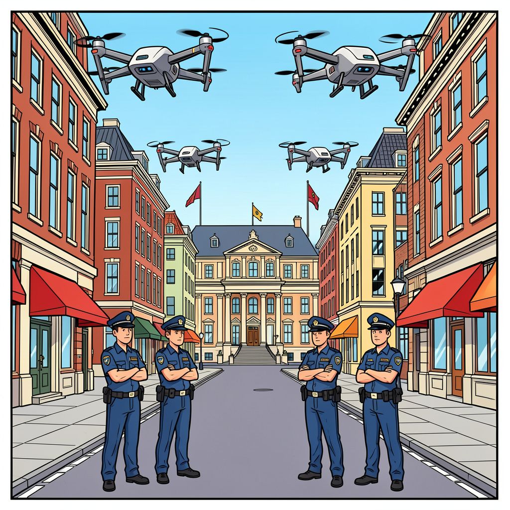 Mysterieuze drones bespioneren Haagse ambassades en niemand grijpt in.