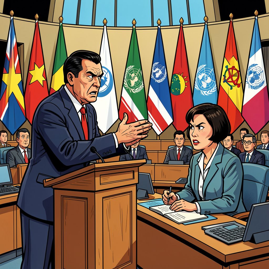 China herhaalt dat Taiwan nooit een eigen land zal worden na een felle discussie in de Verenigde Naties.