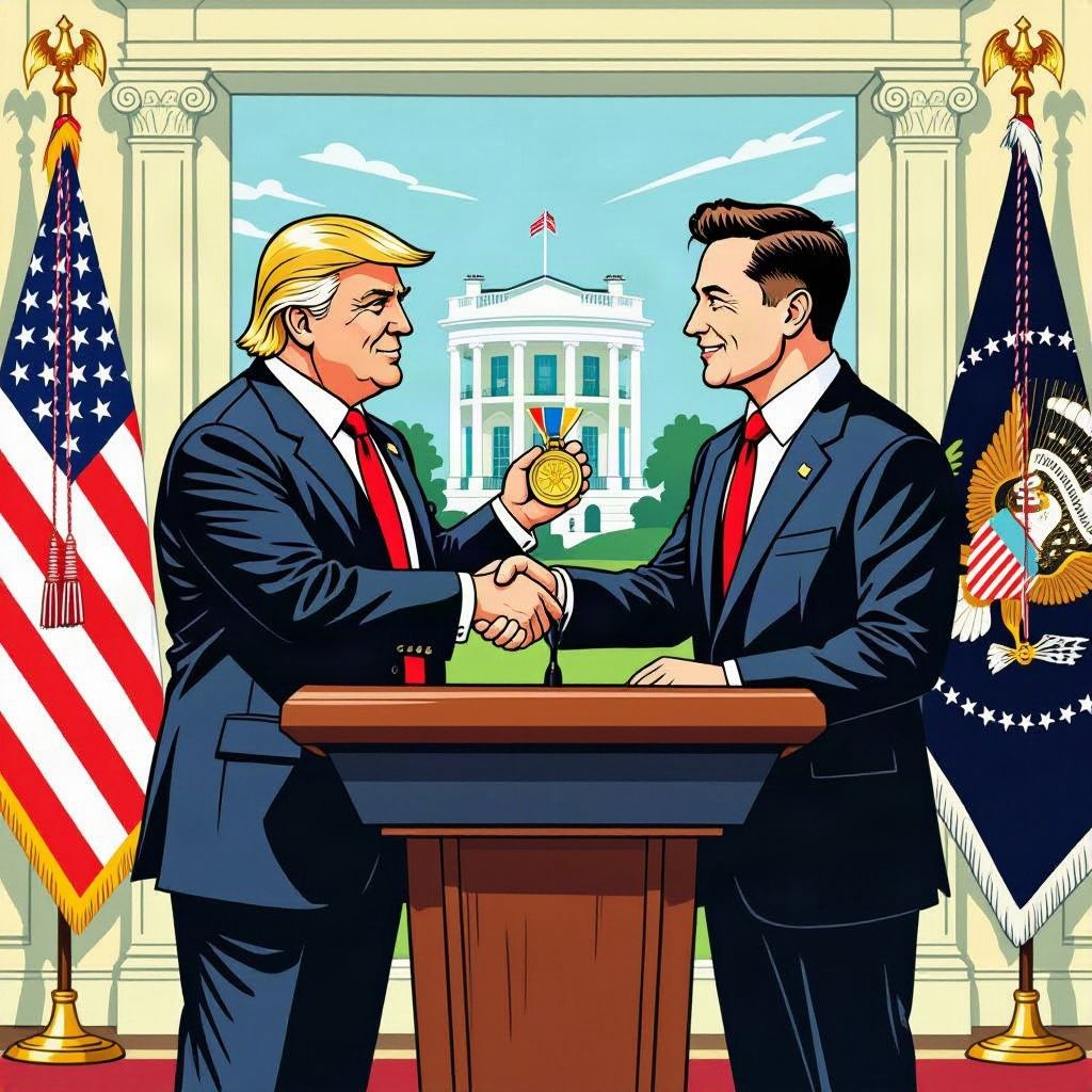 Trump deelt vandaag hoge wetenschappelijke onderscheidingen uit aan zijn gulle tech-vrienden.