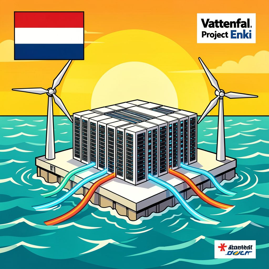 datacenters op zee: waarom nederland zijn servers straks tussen de windmolens zet