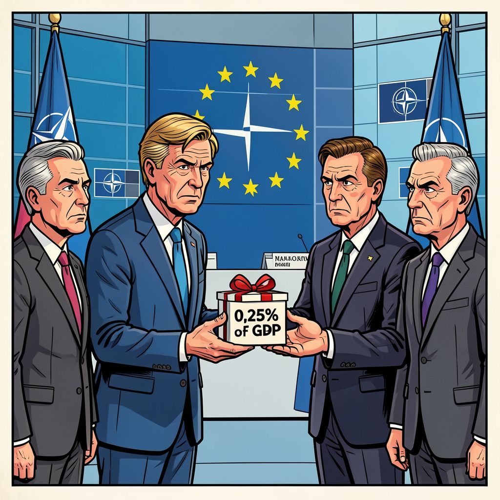 Rutte's 0,25 procent bbp-plan voor Oekraïne krijgt koude douche van Europese bondgenoten