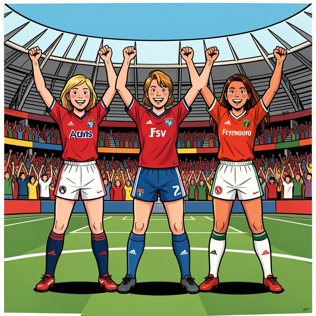 Drie Nederlandse vrouwenteams plaatsen zich knap voor de Europa Cup.