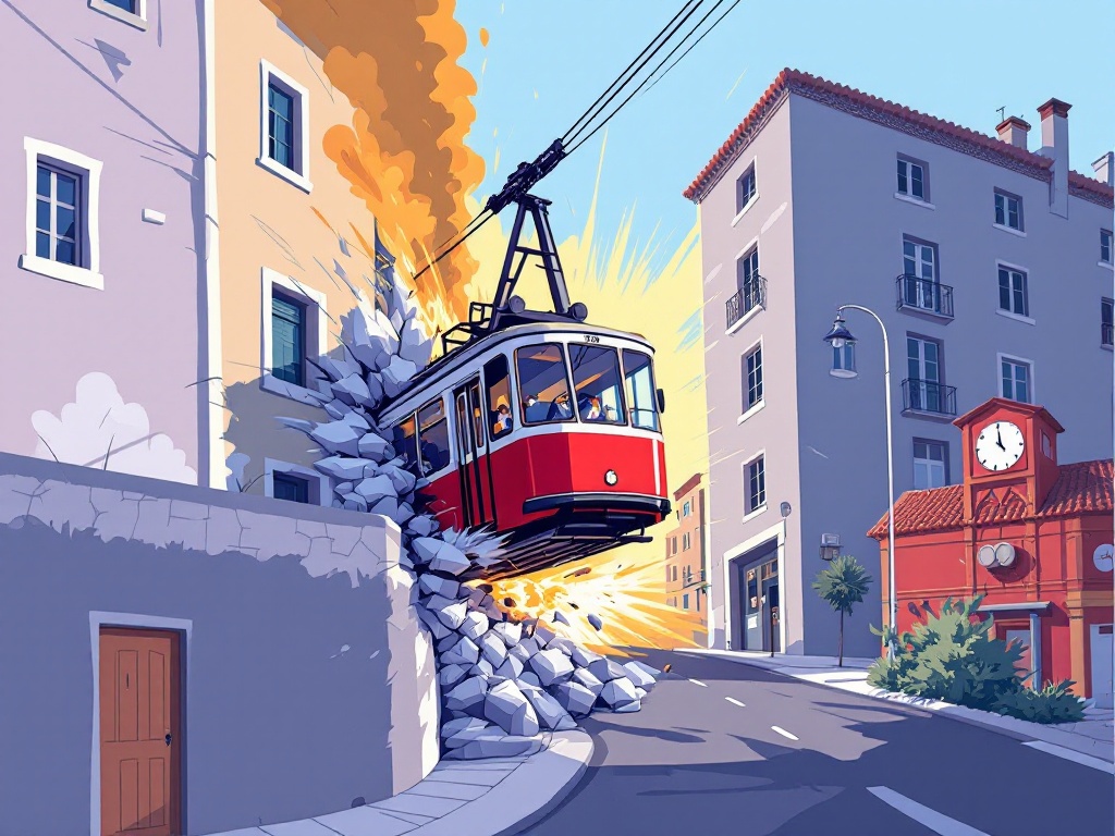 Dodelijke val van Gloria Funicular: Lissabon geschokt door tragische treinramp