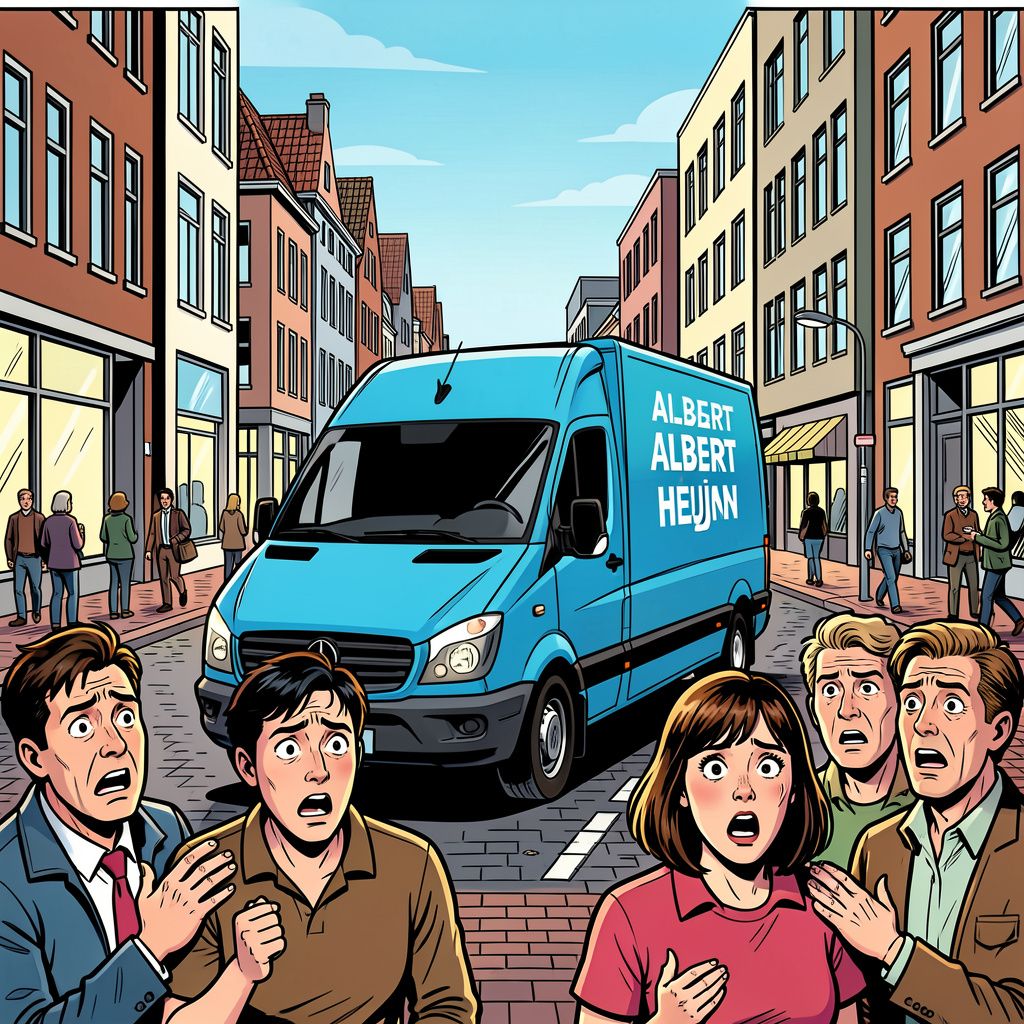 Een bezorgbus van Albert Heijn rijdt gisteravond een peuter dodelijk aan in Dordrecht.