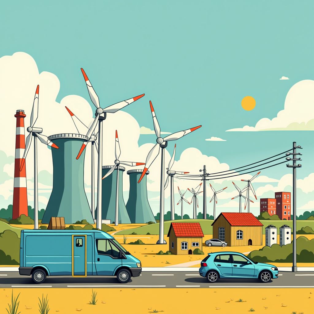 Europa draait de knop om: wind en zon winnen voor het eerst van fossiele brandstoffen