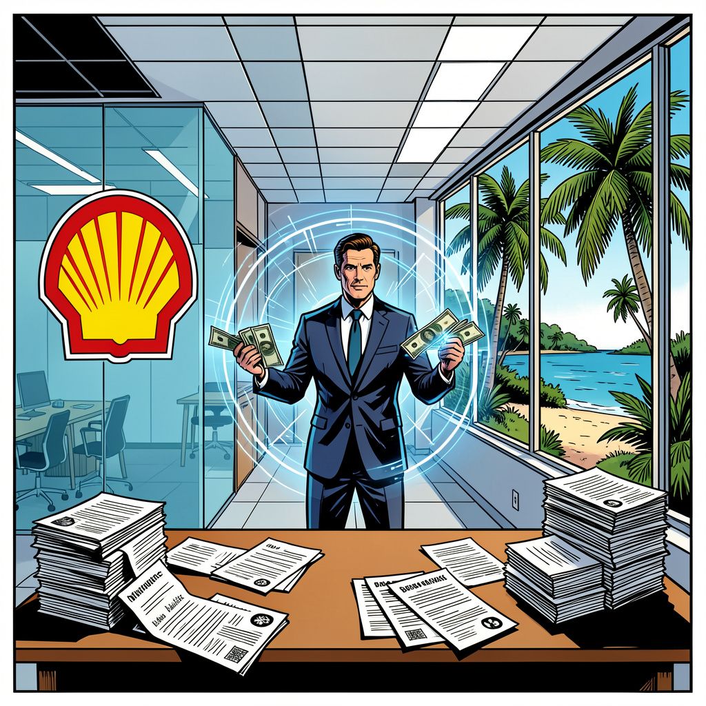Gelekte documenten onthullen hoe Shell de Nederlandse belastingdienst buitenspel zet.