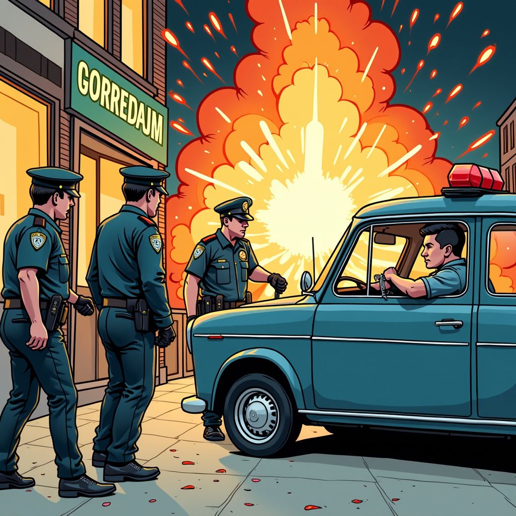 Politie pakt drie jongeren op na vuurwerkbom-explosie bij café in Gorredijk