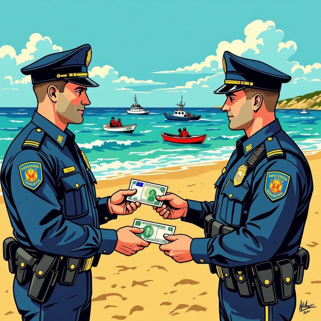 Groot-Brittannië betaalt Frankrijk 766 miljoen euro voor rellenpolitie op stranden