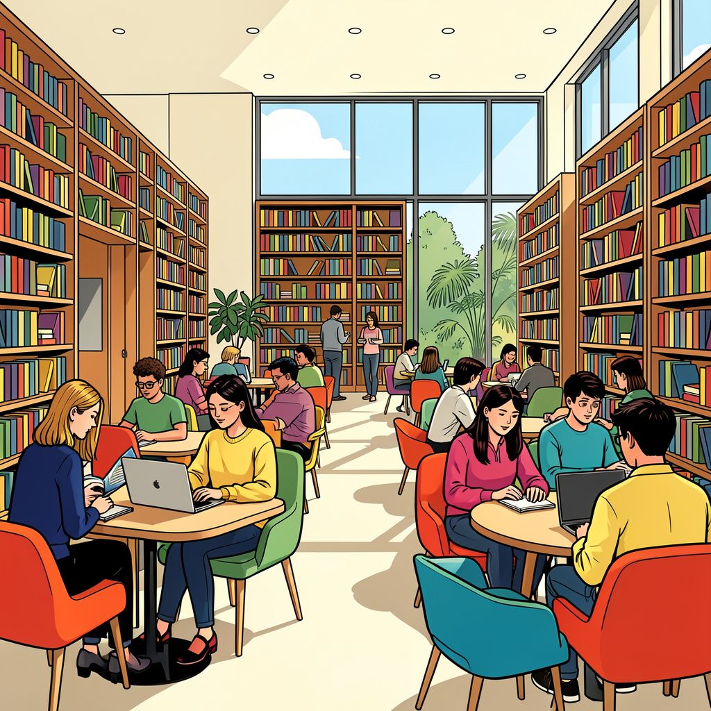 De openbare bibliotheek is opeens weer hip en trekt massaal jonge lezers aan.
