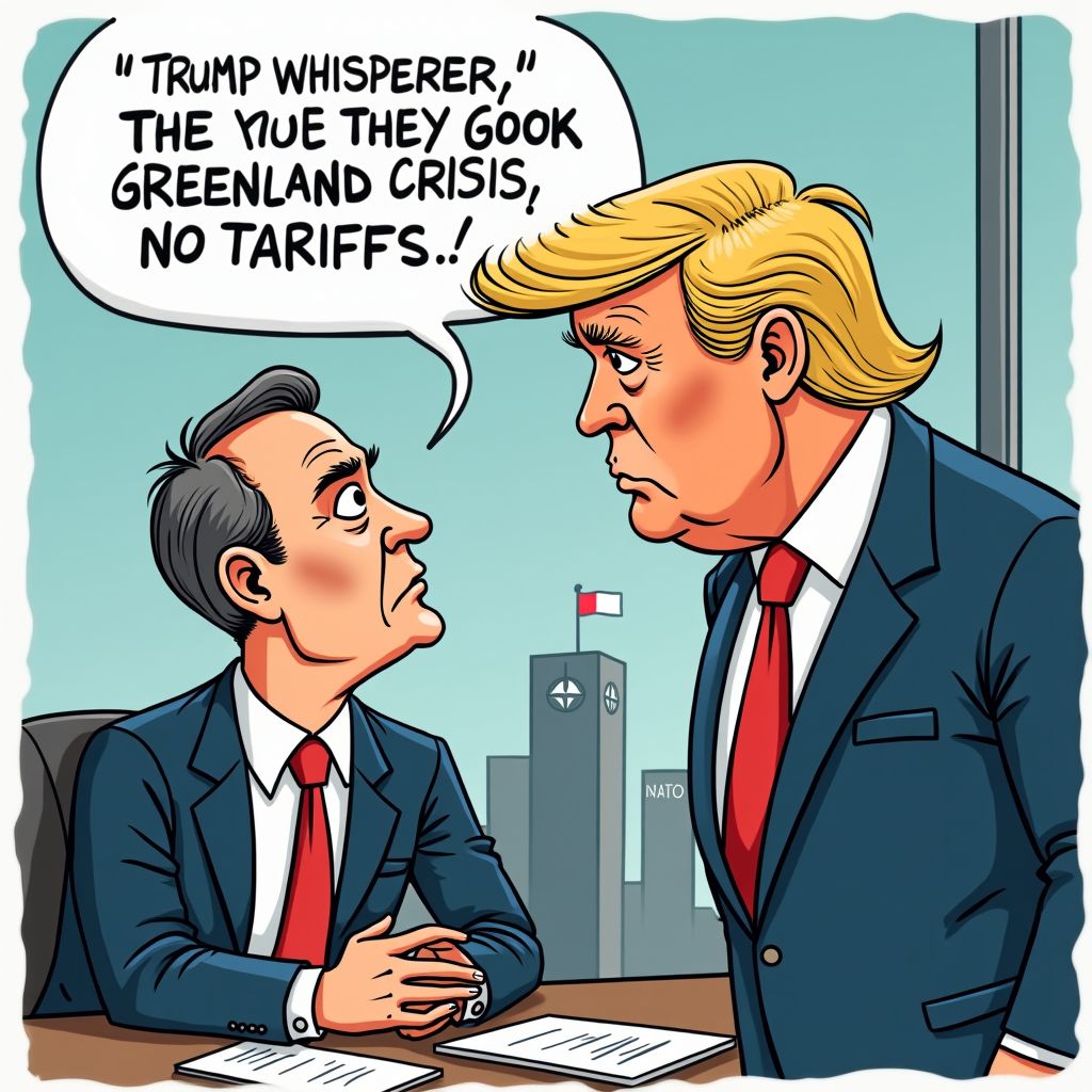 Mark Rutte voorkomt NAVO-crisis door Trump om te praten over Groenland binnen 24 uur