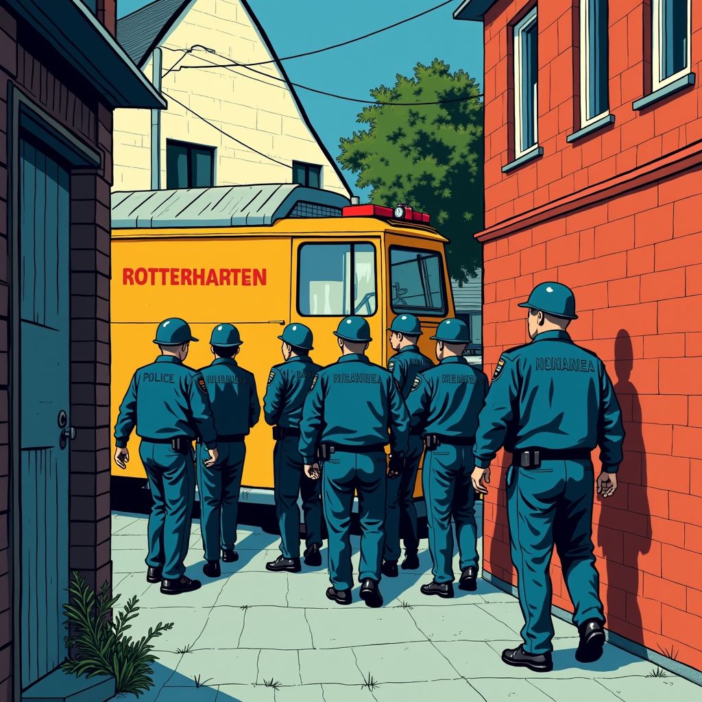 Politie pakt tien verdachten op en vindt wapen bij grote drugsactie Rotterdam en Den Haag