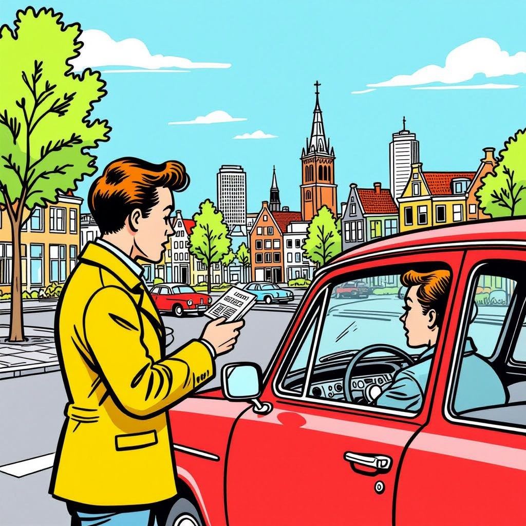 Woerden & Democratie eist antwoorden over foutieve parkeerboetes van scanauto's