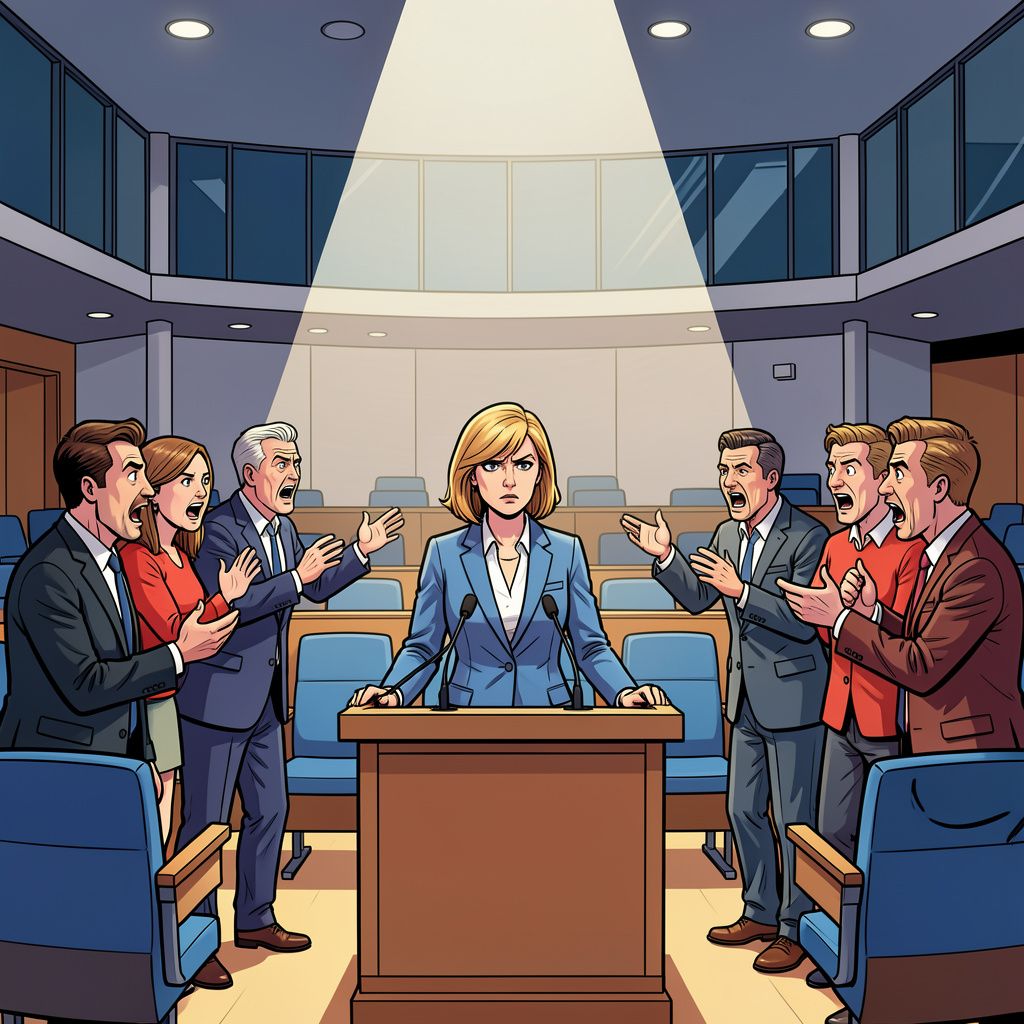 Heel Den Haag valt tegelijk over FvD-leider De Vos heen, en dat is nog nooit eerder gebeurd