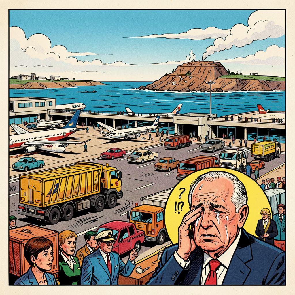 Europa's vliegverkeer staat op instorten nu brandstof opraakt binnen zes weken