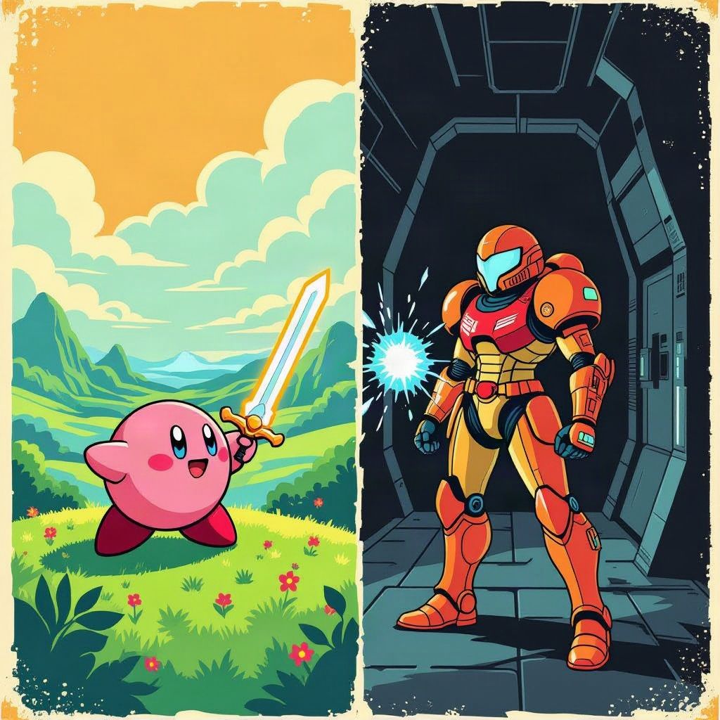 Nintendo schudt de gamewereld wakker met gloednieuwe Kirby- en Metroid-avonturen voor de Switch 2.