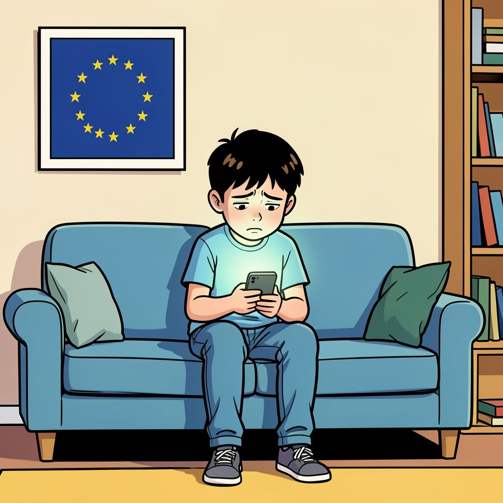 Kinderen onder de dertien jaar horen nog niet alleen op het internet thuis.