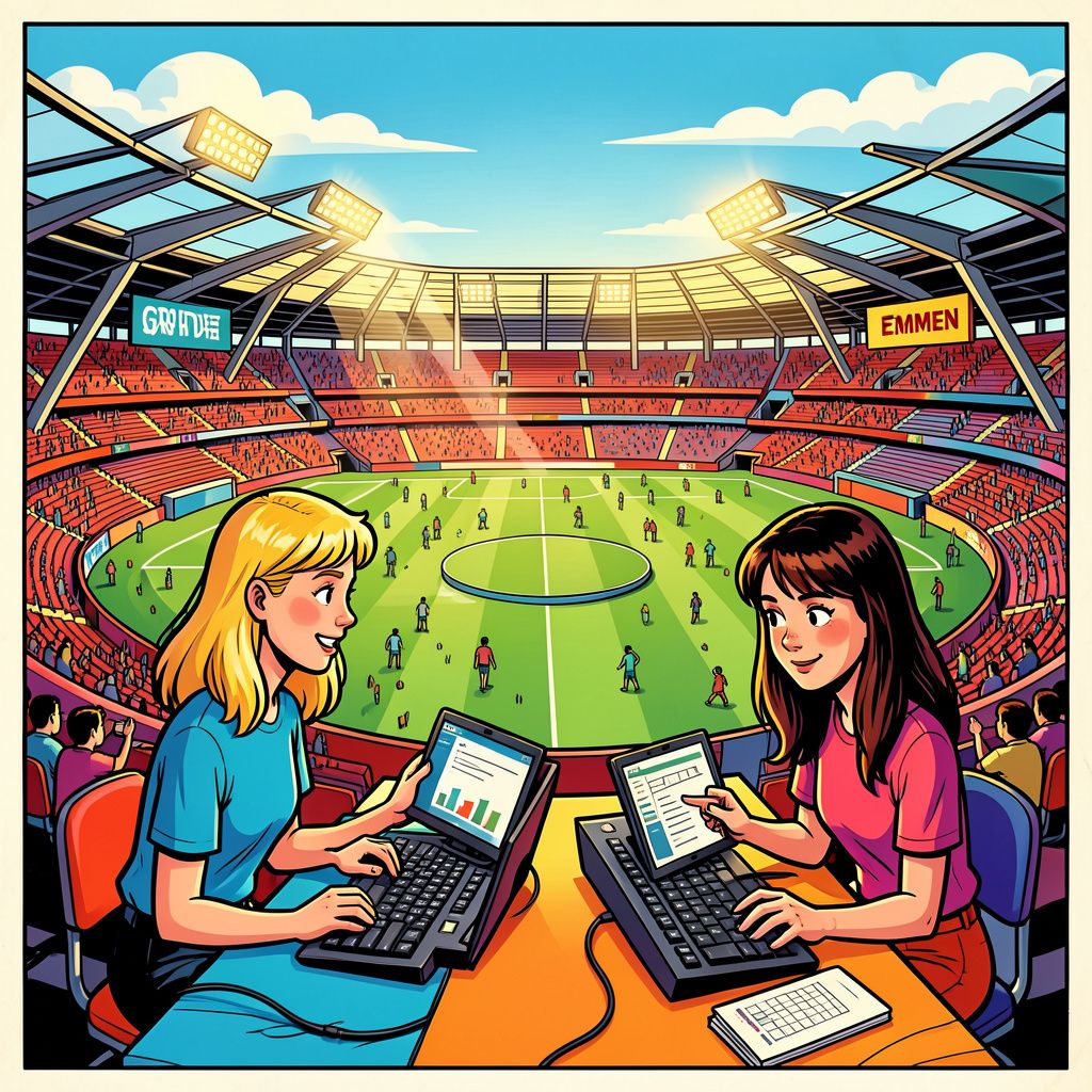 Meisjes bouwen virtuele stadions en programmeren zoals Minecraft-pros tijdens Girls' Day Emmen