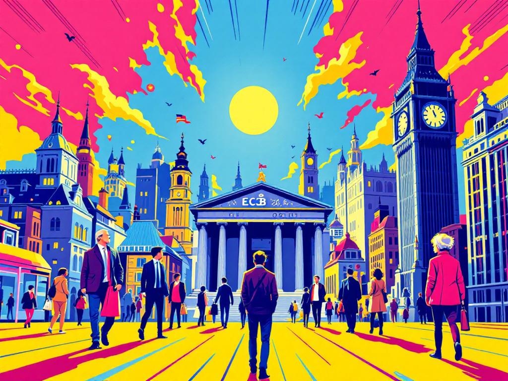 ECB drukt voor derde keer op rempedaal terwijl eurozone onverwacht hard groeit