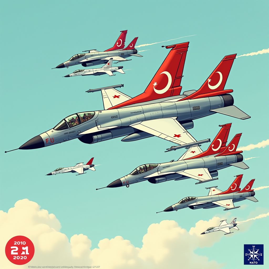 NAVO wil Turkse F-16's maanden eerder naar Baltische staten sturen vanwege Russische dreiging