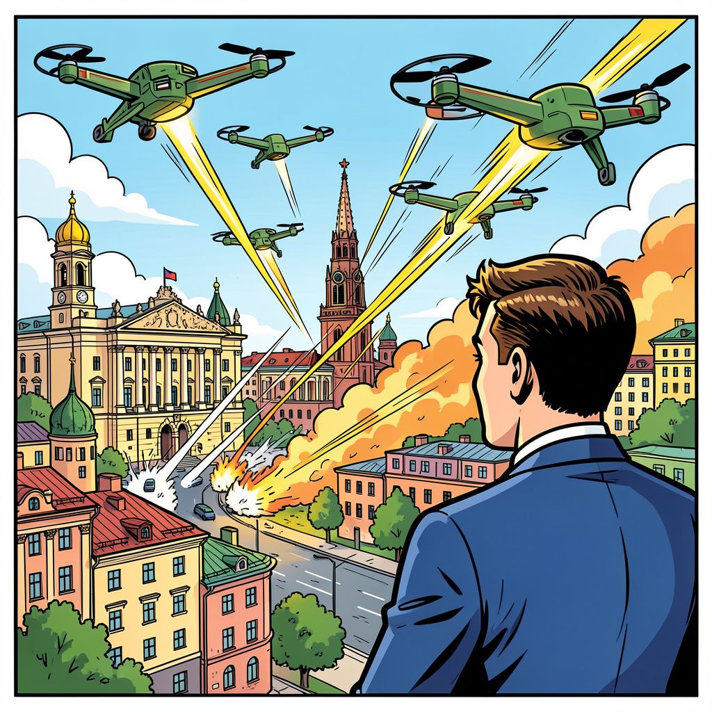 Rusland vuurt honderden drones af op Oekraïne in massale vergeldingsaanval