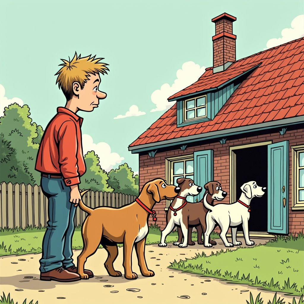 hardleerse hondenfokker in Eersel verliest opnieuw zijn dieren na nieuwe misstap