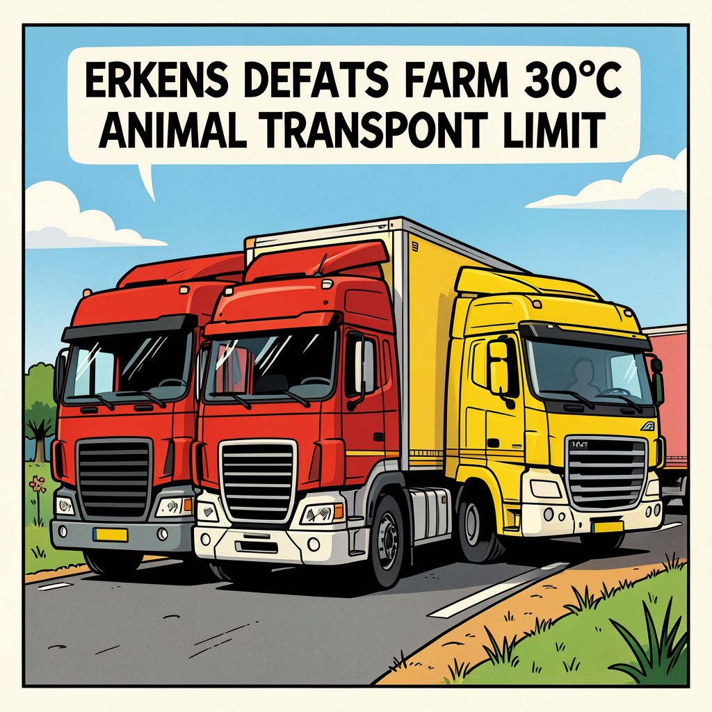 Nederland verbiedt diertransport boven 30 graden na jarenlange lobby-strijd
