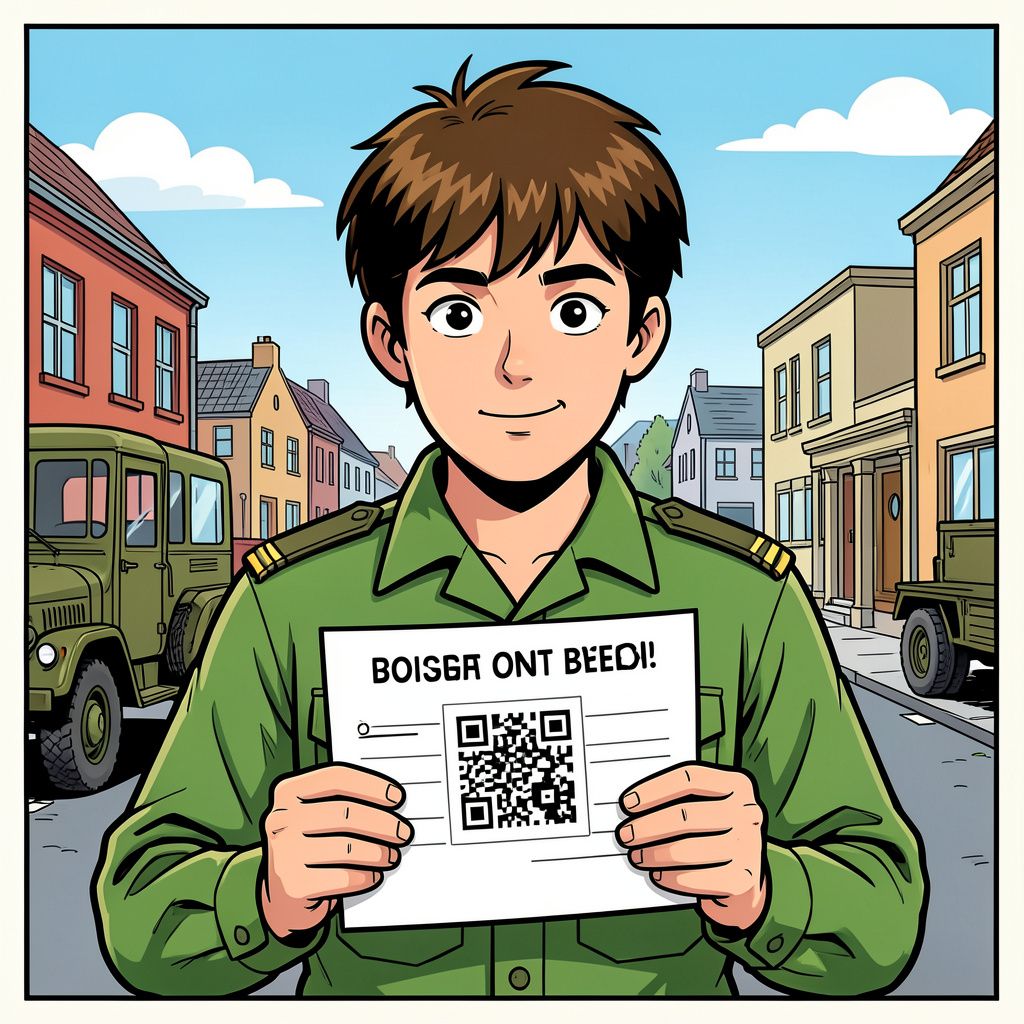 Nederlandse zeventienjarigen krijgen deze week hun dienstplichtbrief, maar hoeven zich geen zorgen te maken