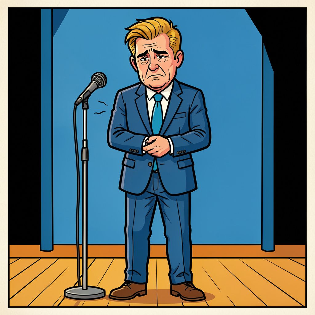 Zanger René Froger stopt voorlopig met optreden door een hardnekkige spierziekte.