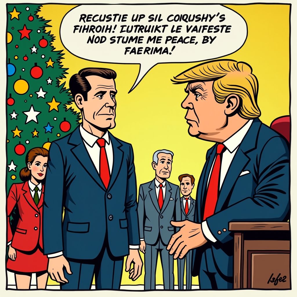 Trump geeft Oekraïne ultiem ultimatum: vredesdeal vóór kerst of geen steun meer