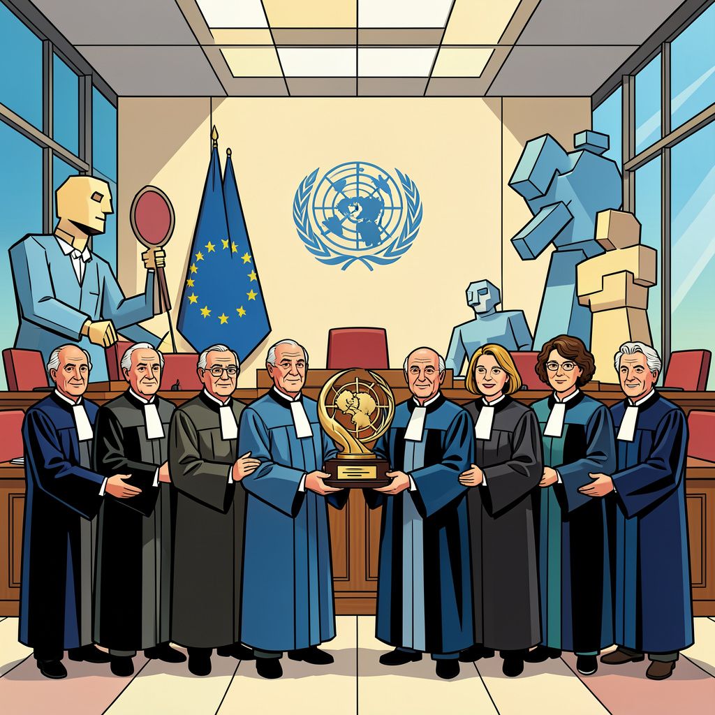 Het Europees Parlement kent de prestigieuze Sacharovprijs toe aan het Internationaal Strafhof in Den Haag.