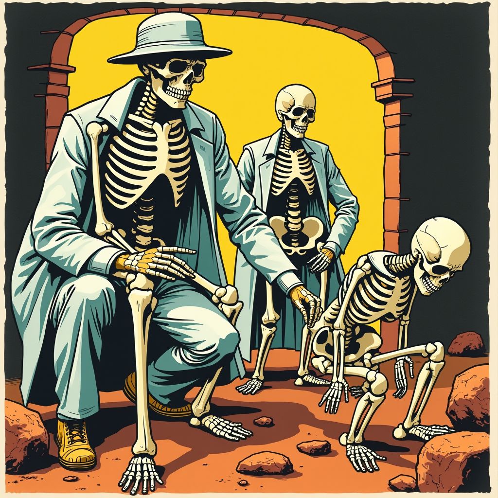 DNA-onderzoek bewijst dat 6.000 jaar oude skeletten uit Nieuwegein echt moeder en dochter zijn