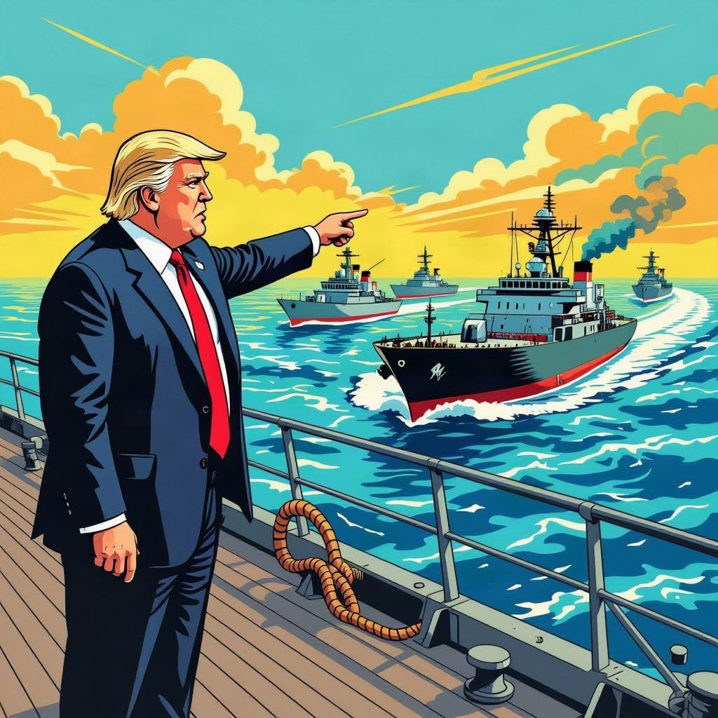 Donald Trump start vernietigende economische oorlog tegen wankelend Iran.