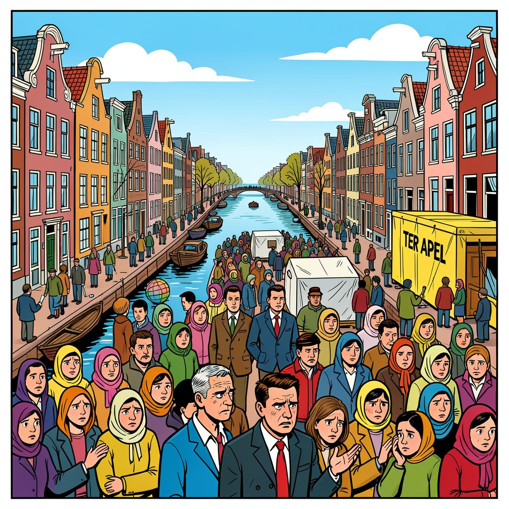 Amsterdam redt Ter Apel met 230 opvangplekken terwijl Westerwolde dreigt met rechtszaak