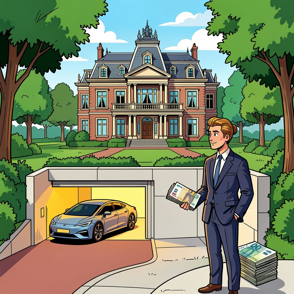 Voor twintig miljoen euro koopt u de duurste villa van Amsterdam aan het Vondelpark.