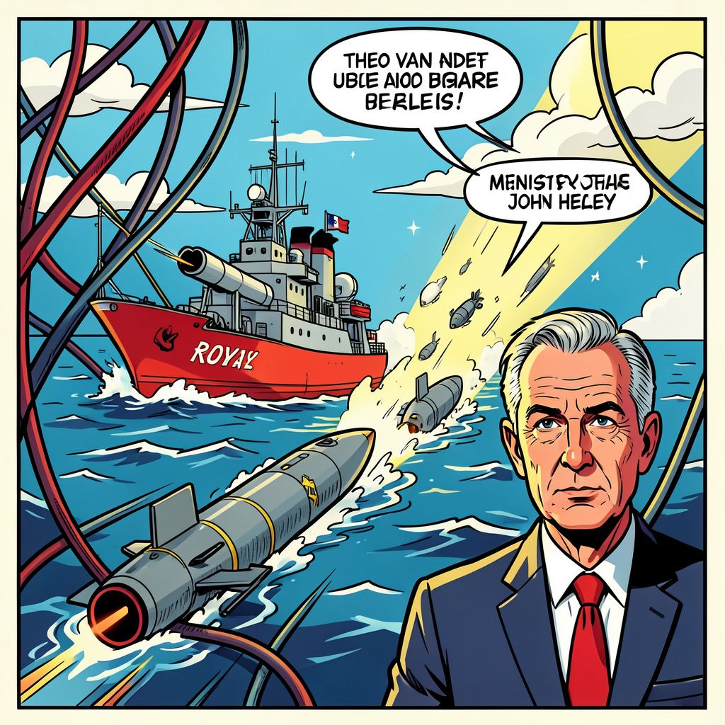 Britse marine jaagt drie Russische spionage-onderzeeërs weg bij cruciale internetkabels